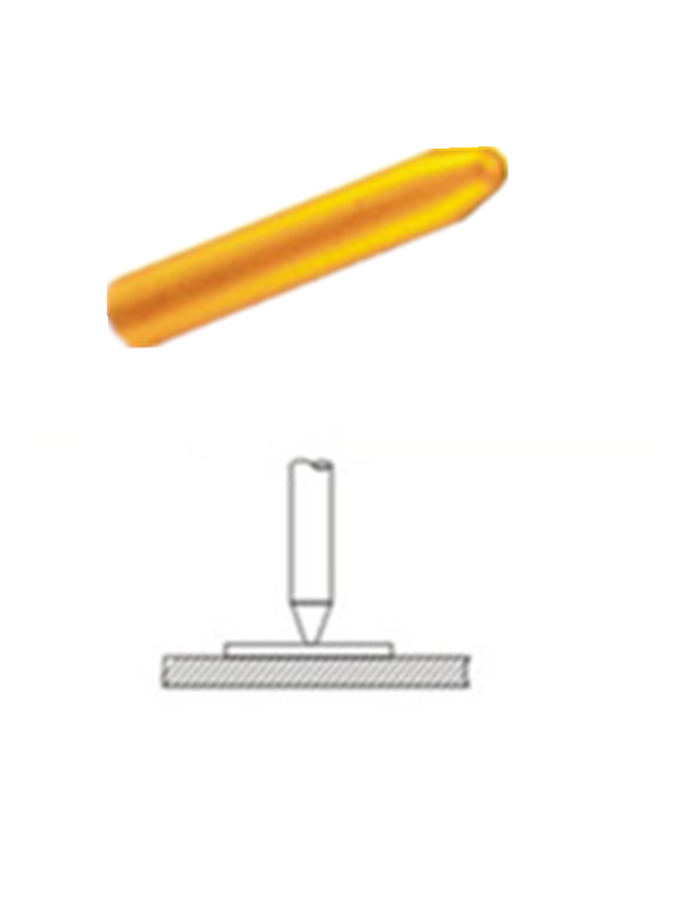 探針頭型、測(cè)試探針探針頭、探針頭部形狀、頂針頭